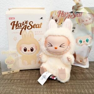 Authentic Pop Mart Exciting Have a Seat Labubus Sisi